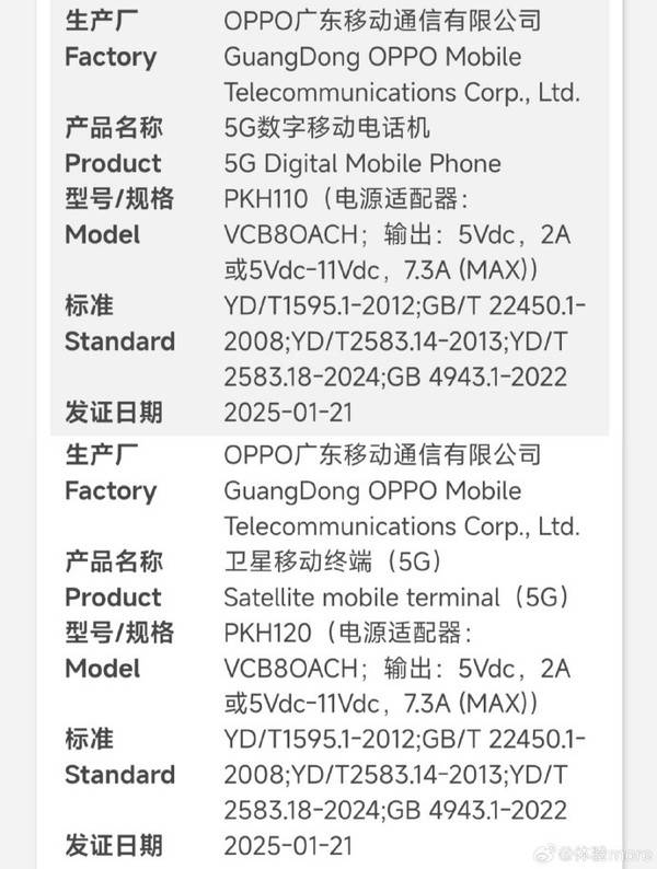 OPPO Find N5通过3C认证 内置5600mAh电池 2月发布