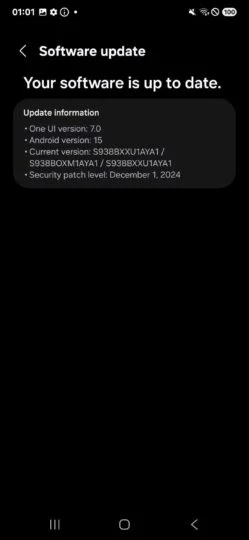 三星S25系列可查电池循环次数 提供电池健康详细数据