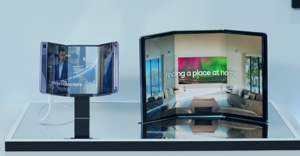 三星展示自家屏幕技术