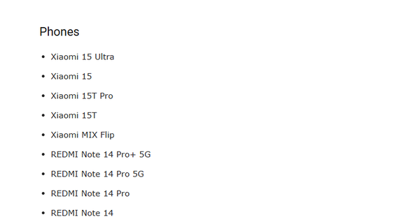 这些手机可在本月升级小米澎湃OS 3 看看有没有你的？