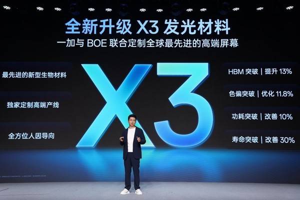 一加正式发布第三代东方屏 165Hz 超高刷开启中国屏幕的刷新时刻