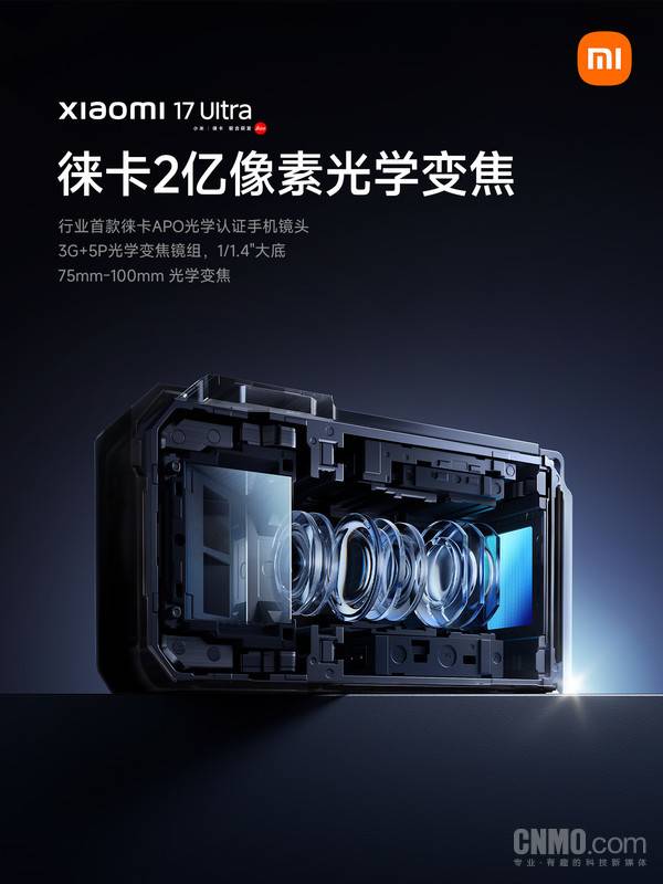 小米LOFIC超高动态与徕卡2亿像素光学变焦技术揭秘