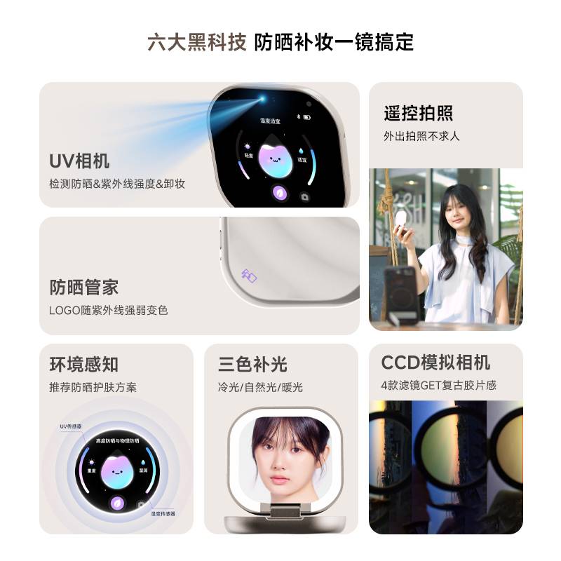 【预售】FPD 2.8''防晒化妆镜