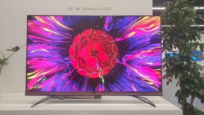  65Ӣ 8K 240Hz  a-Si 1G1Dʾ