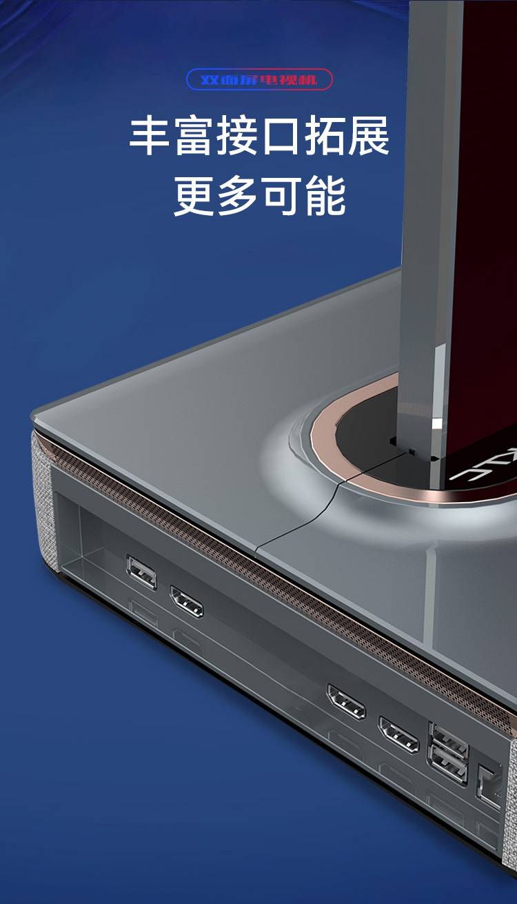 FPD双面屏电视接口配置