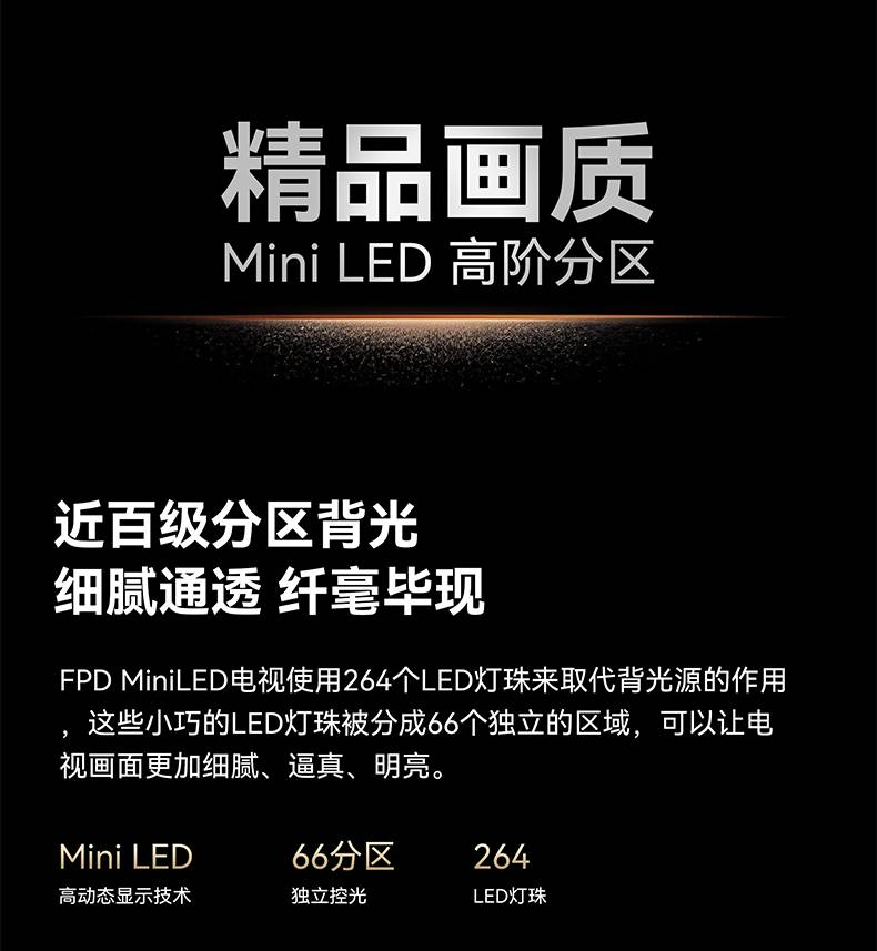 FPD Mini LED电视灯珠介绍