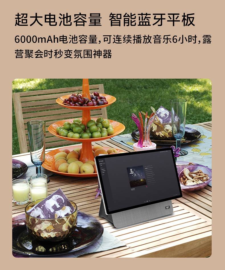 FPD智显屏6000mAh电池容量