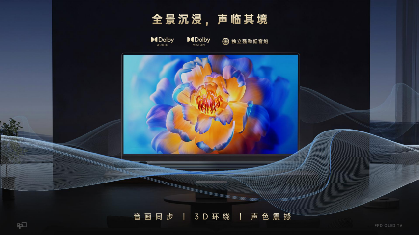 FPD悬浮OLED电视杜比音效