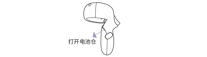 FPD VR一体机手柄更换电池