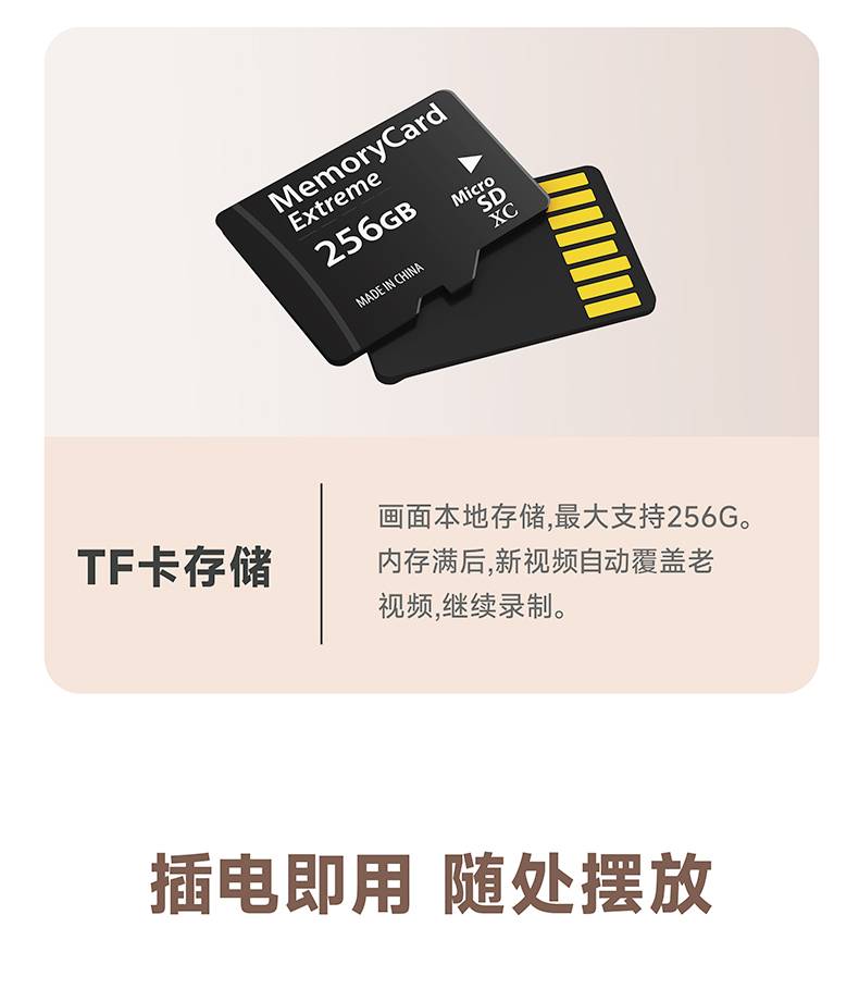 FPD摄像头TF卡存储