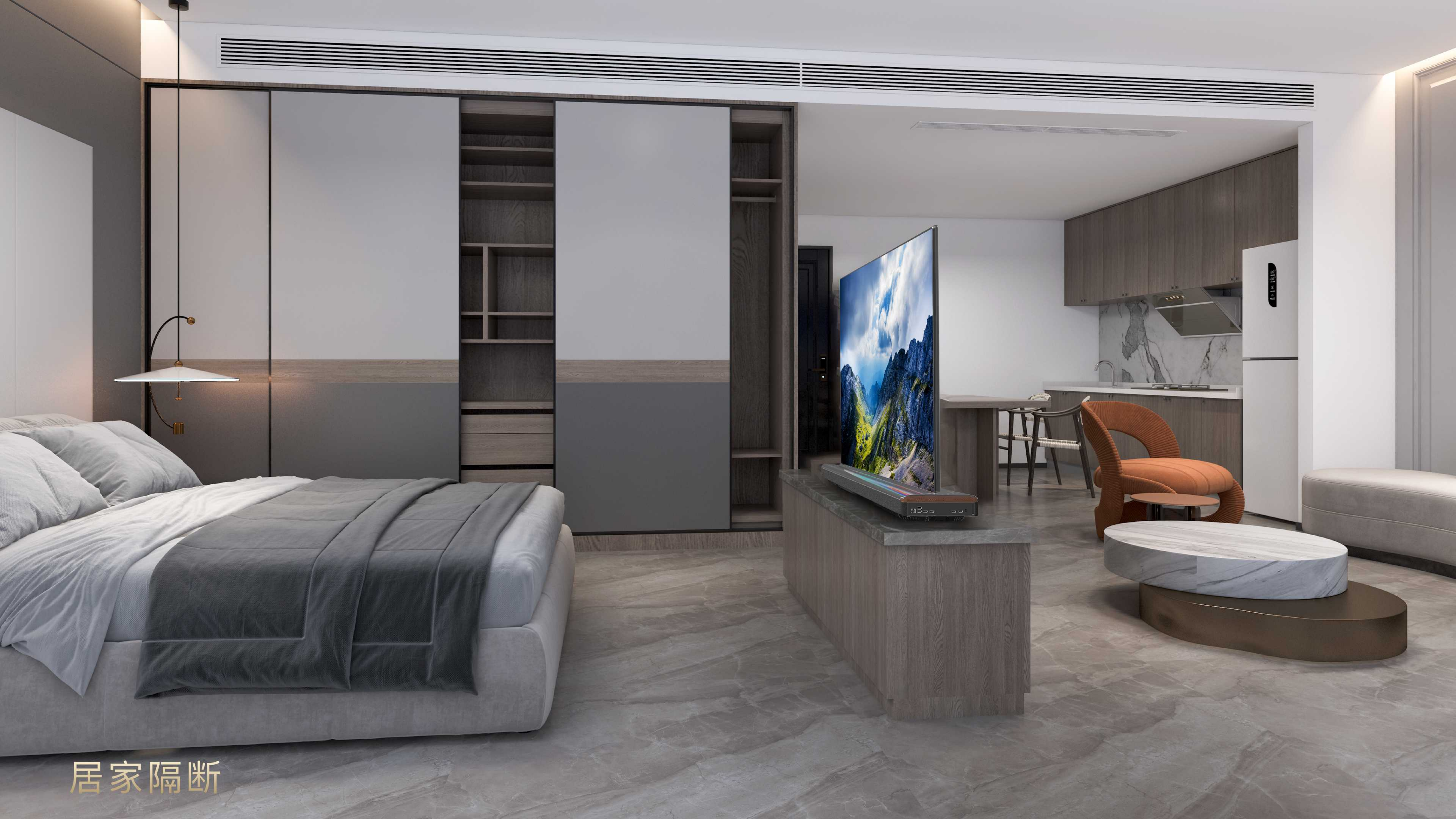 FPD双面电视：科技创新与家居美学的完美融合