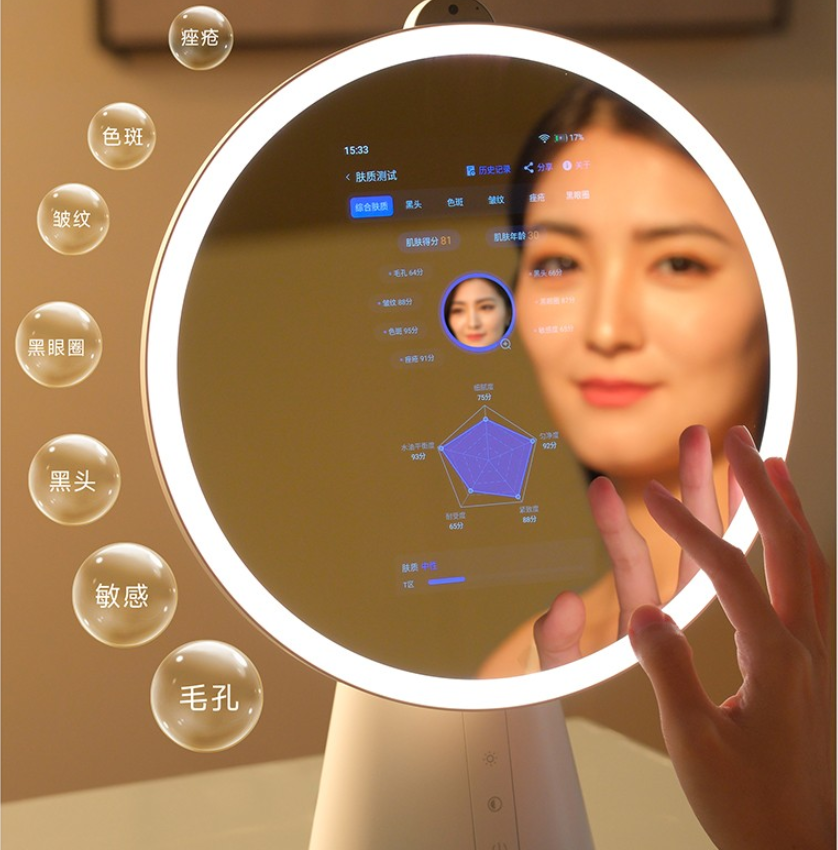 AR试妆新体验：美妆镜揭秘人脸追踪技术如何精准定位五官